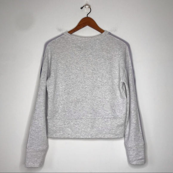 Madewell Rainbow-Inset Crop Sweatshirt Size Small - Picture 7 of 9